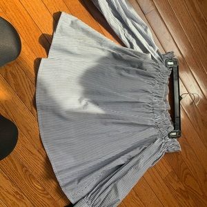 Off the shoulder crop top